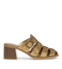 Baretraps Whitnie Block Heel Sandal Old Gold