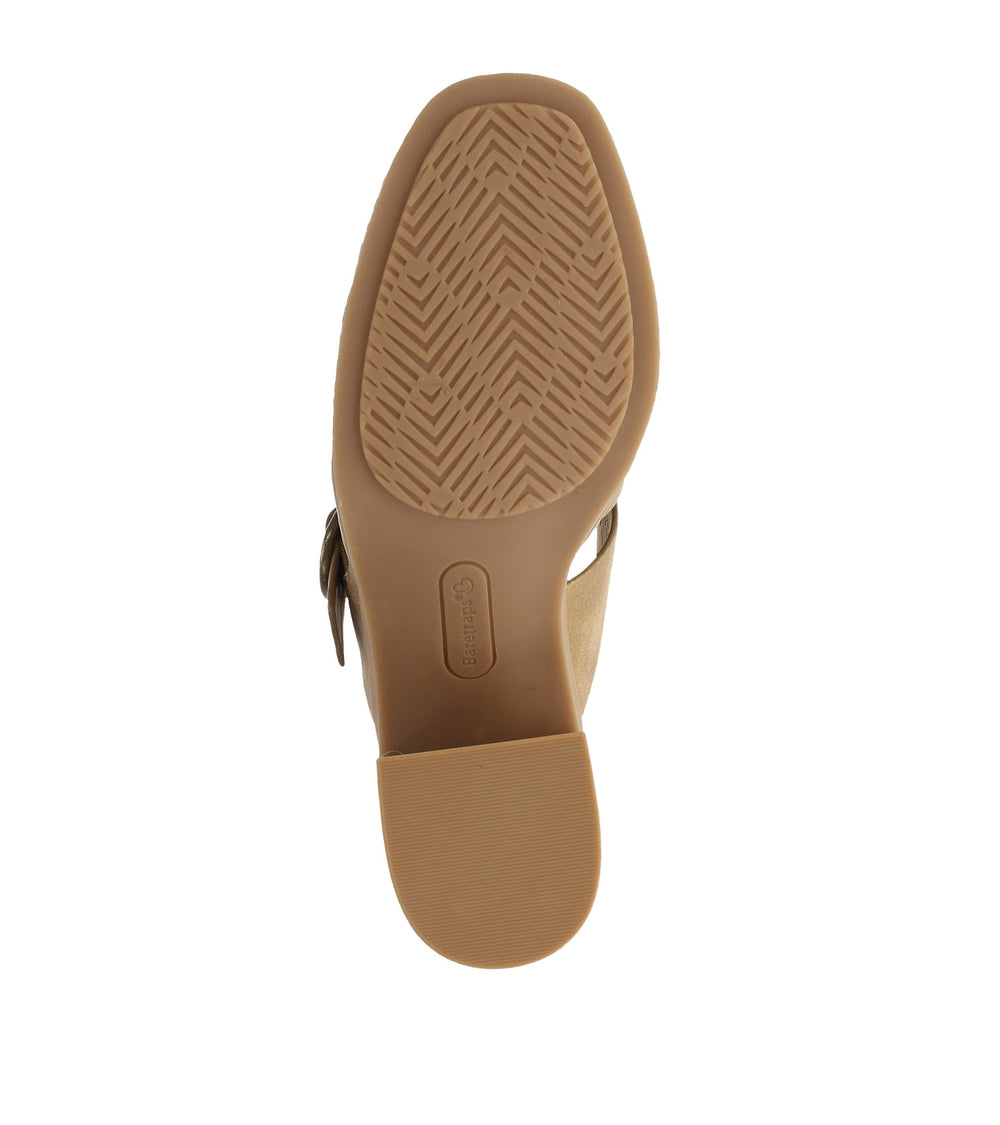 Baretraps Whitnie Block Heel Sandal Old Gold