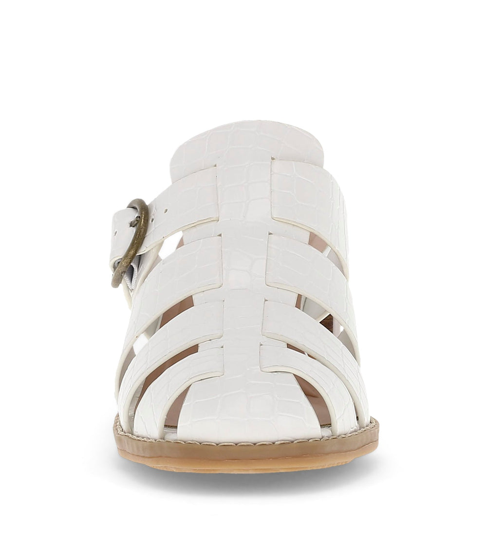 Baretraps Whitnie Block Heel Sandal Cream