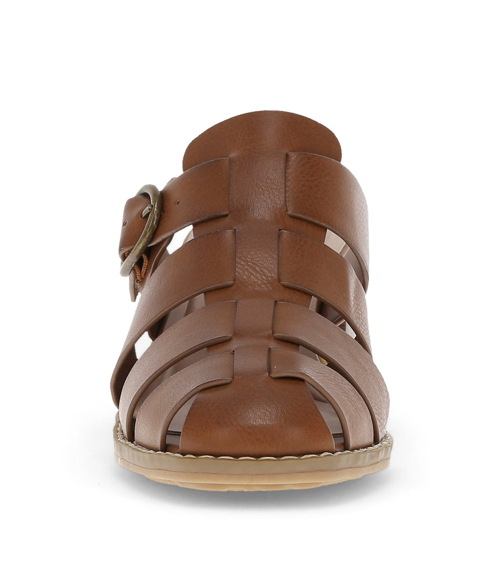 Baretraps Whitnie Block Heel Sandal Dark Beechnut