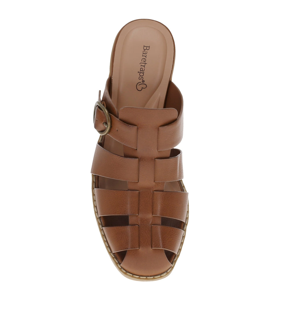 Baretraps Whitnie Block Heel Sandal Dark Beechnut