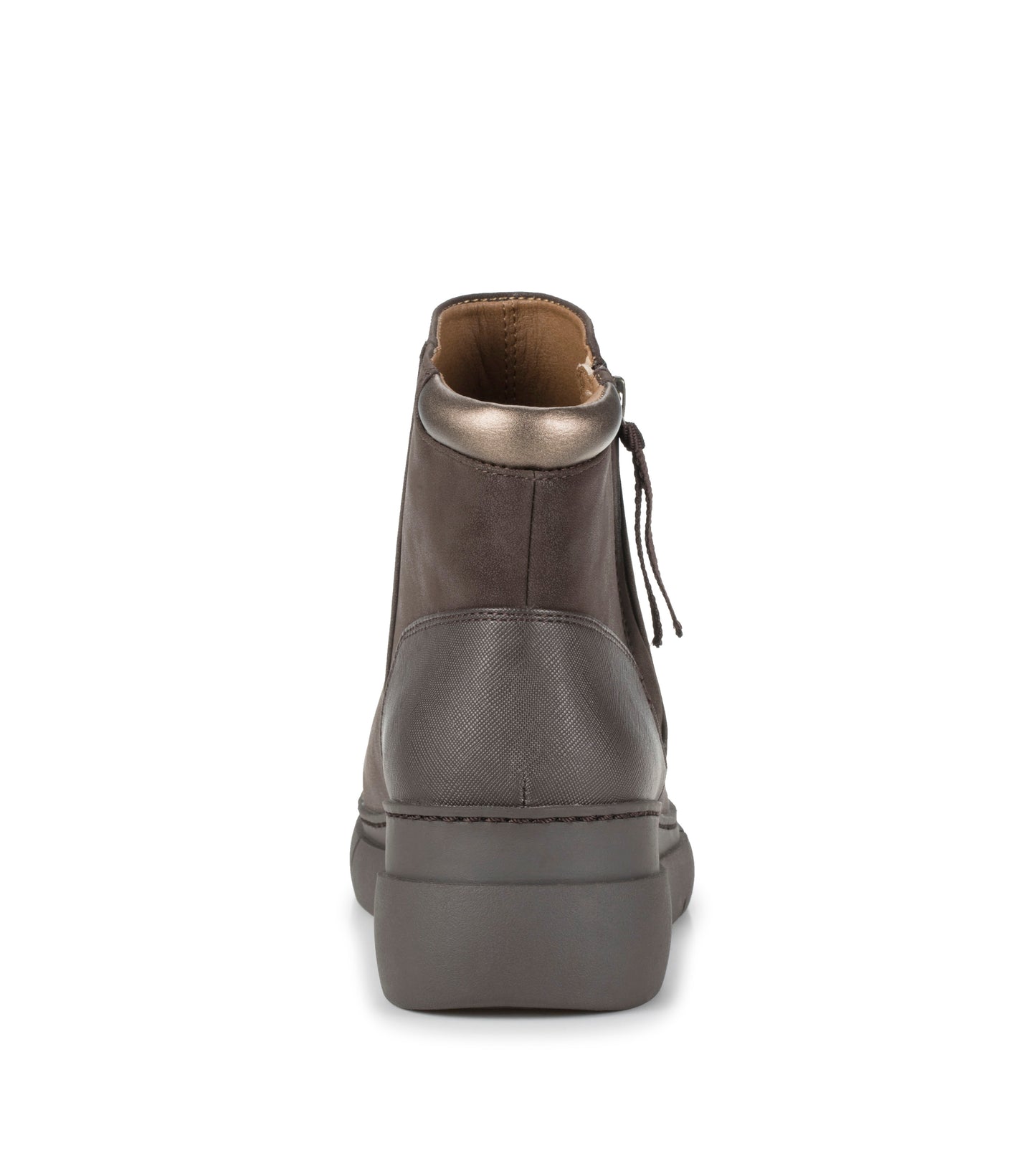 Baretraps Lakelyn Wedge Bootie Dark Brown