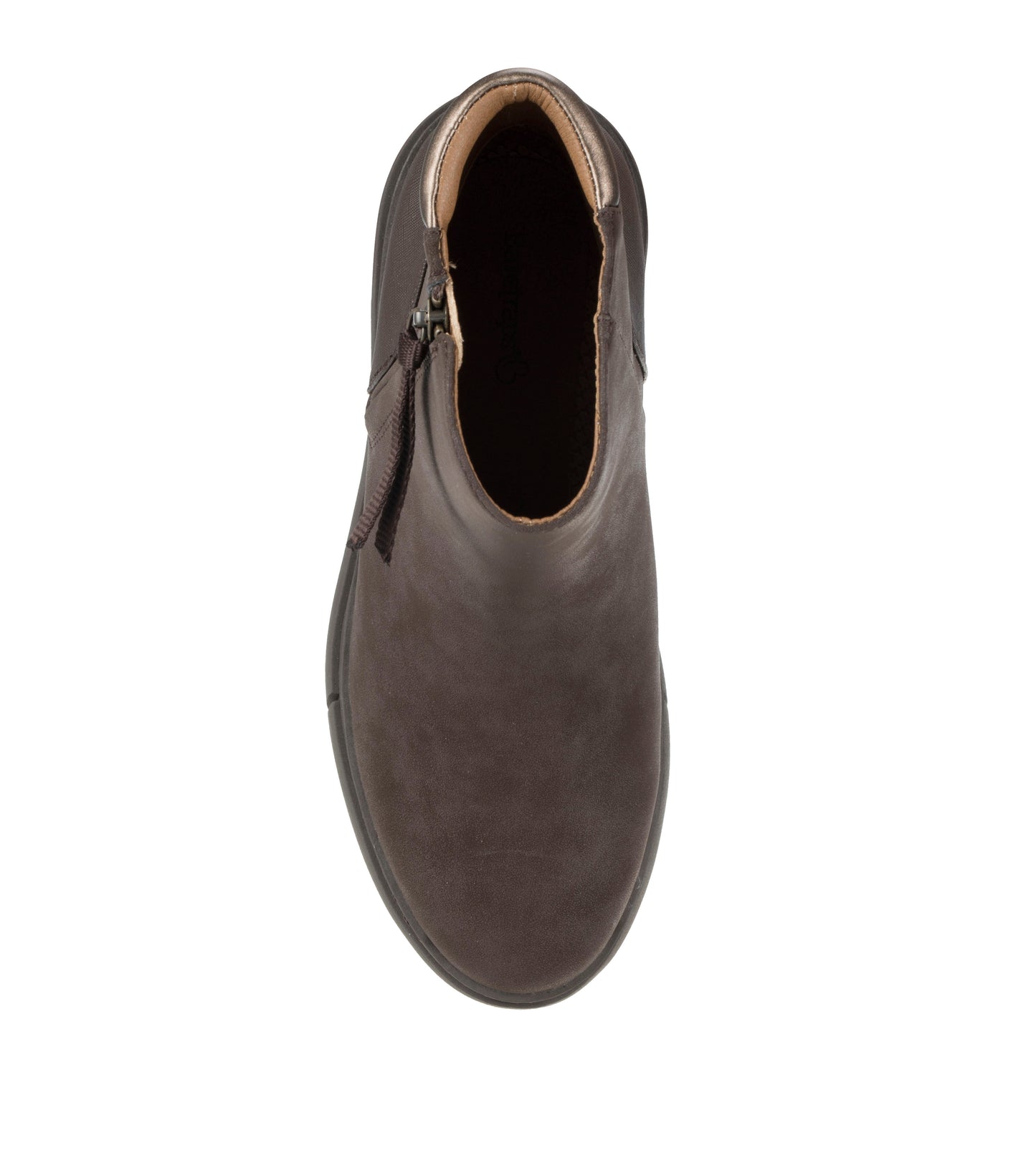 Baretraps Lakelyn Wedge Bootie Dark Brown