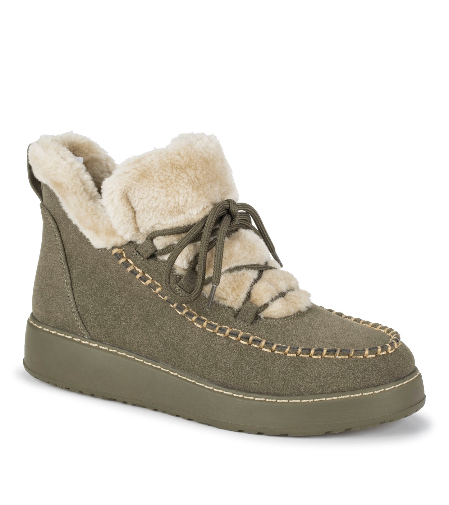 Baretraps Faelyn Moc Toe Bootie Moss