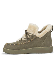 Baretraps Faelyn Moc Toe Bootie Moss