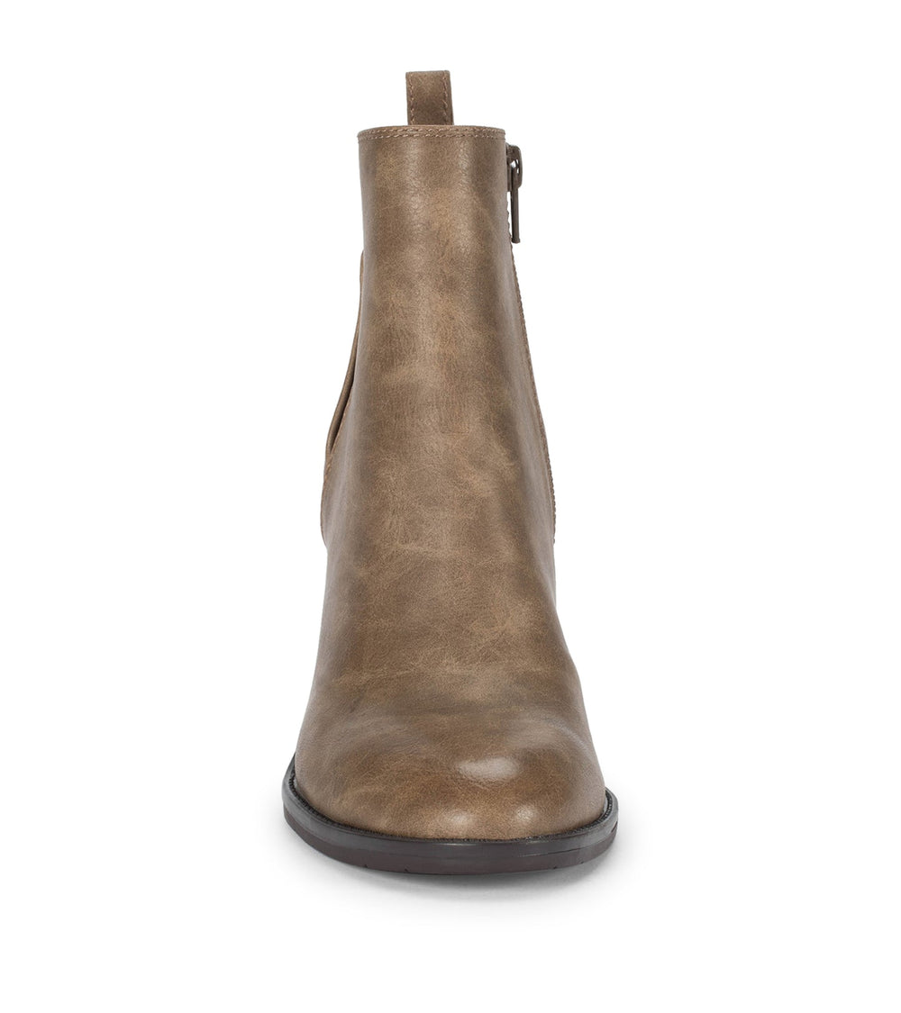 Baretraps Rhoslyn Block Heel Bootie Taupe