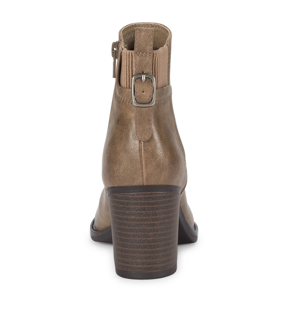 Baretraps Rhoslyn Block Heel Bootie Taupe