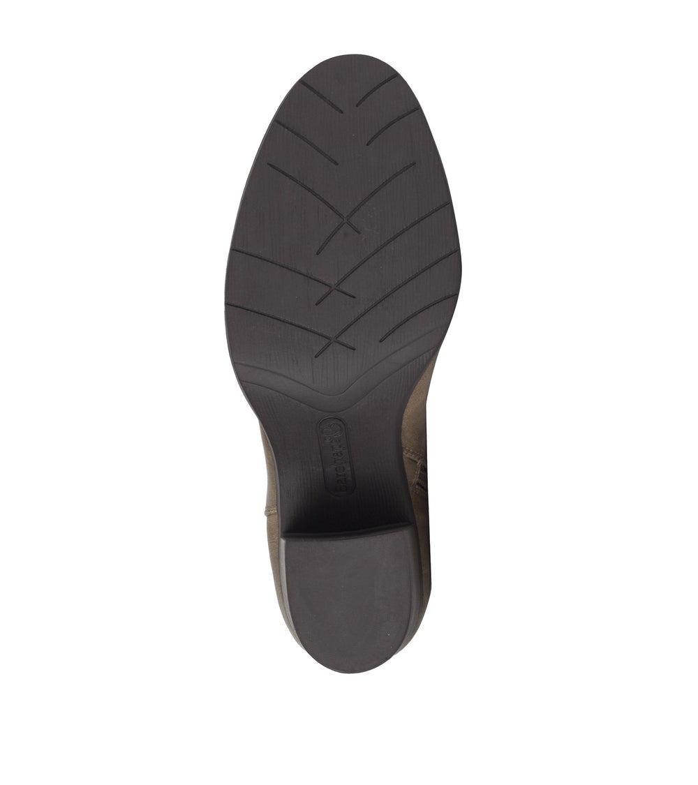 Baretraps Rhoslyn Block Heel Bootie Taupe