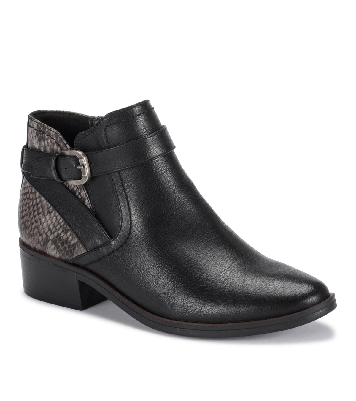 Baretraps Maci Bootie Black Snake