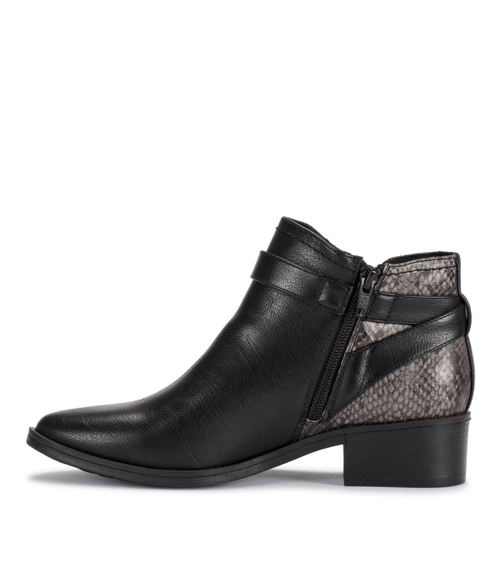 Baretraps Maci Bootie Black Snake