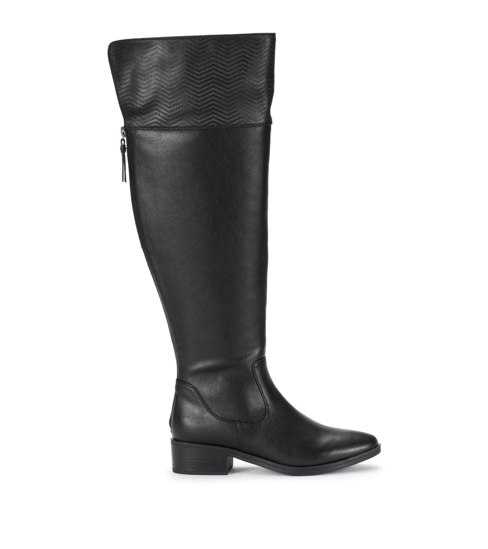 Baretraps Marcela Wide Calf Over The Knee Boot Black