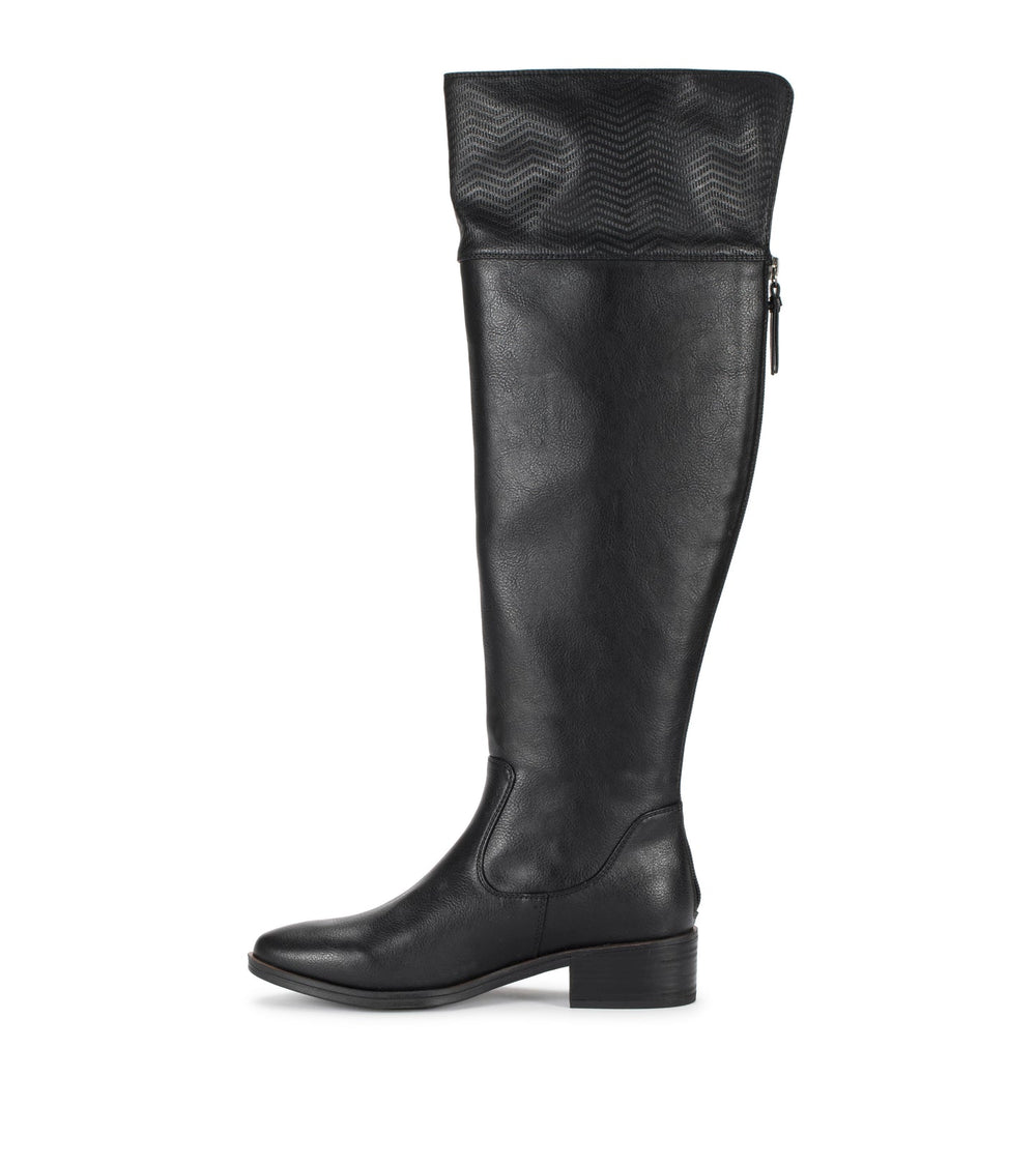 Baretraps Marcela Wide Calf Over The Knee Boot Black