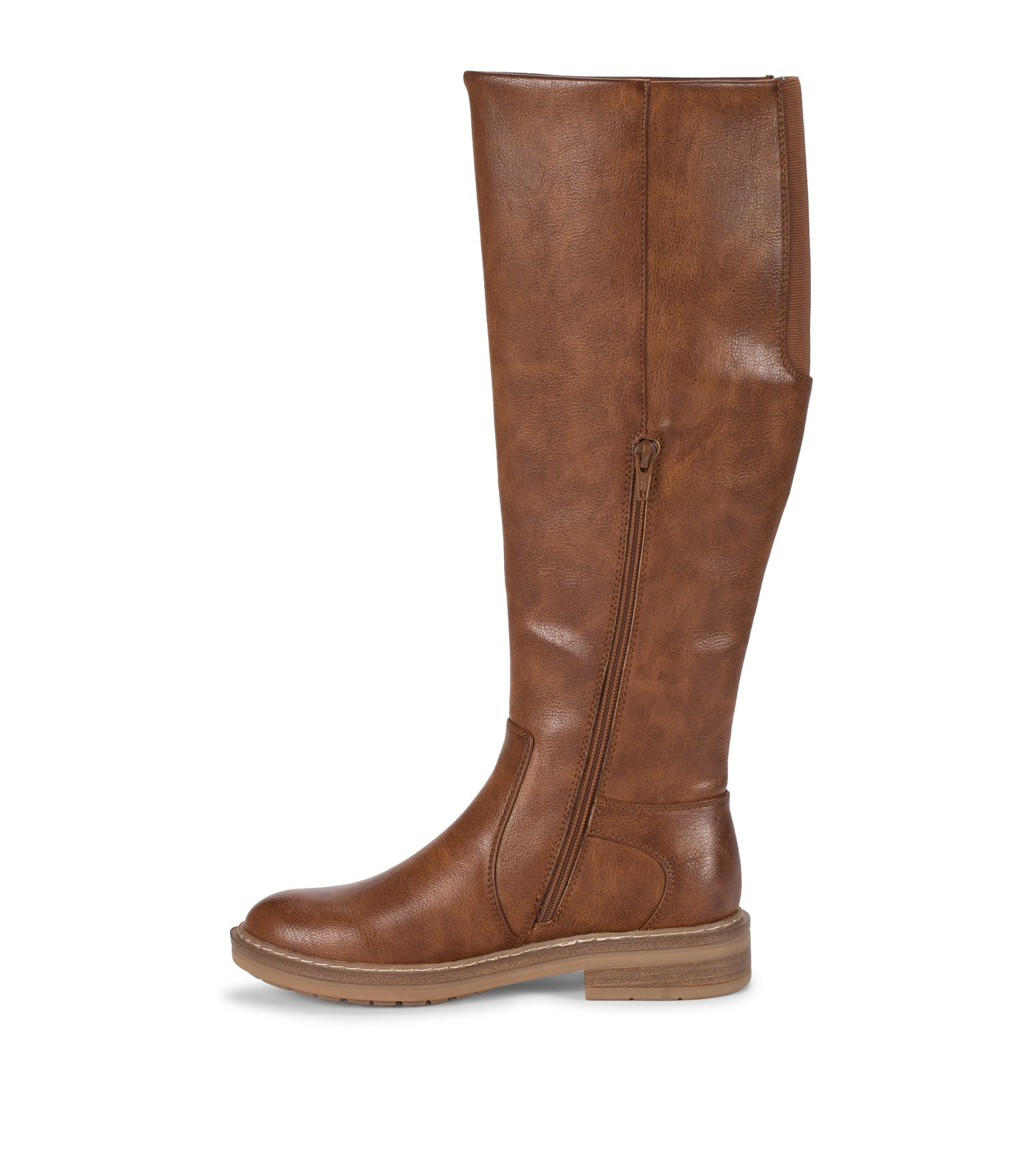 Baretraps Autumn Wide Calf Riding Boot Cognac