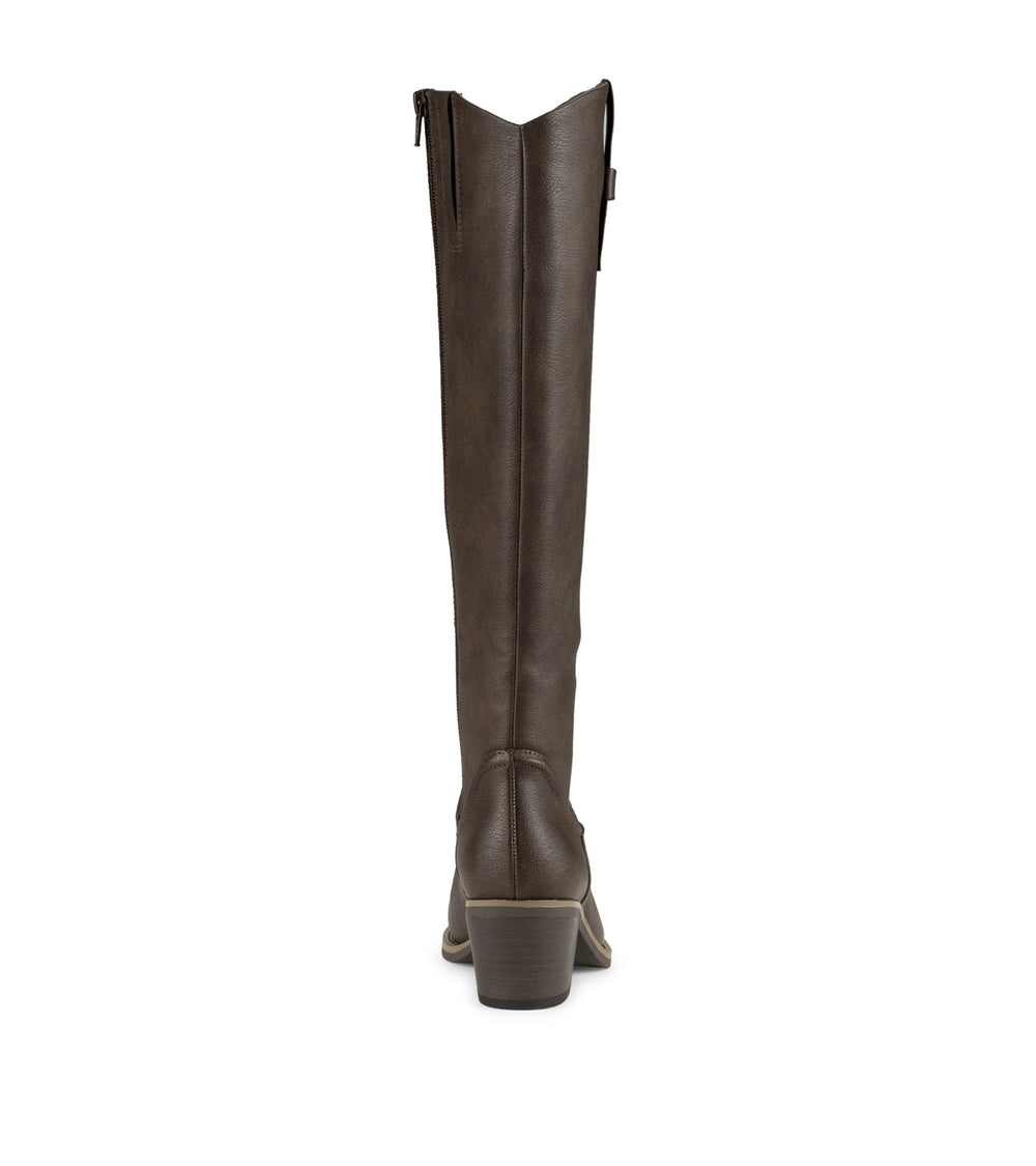 Baretraps Laryssa Riding Boot Dark Brown