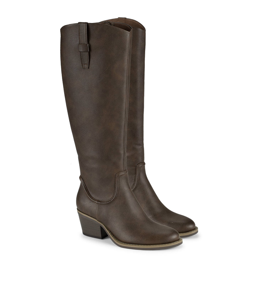 Baretraps Laryssa Riding Boot Dark Brown