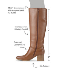 Baretraps Thalia Tall Boot Walnut