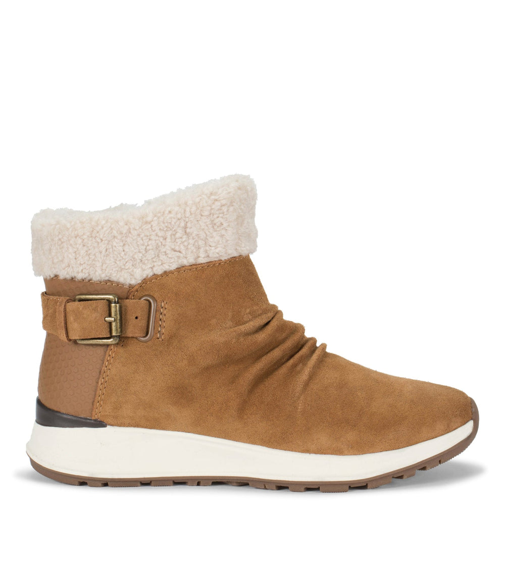 Baretraps Becki Cold Weather Bootie Cognac Multi Suede