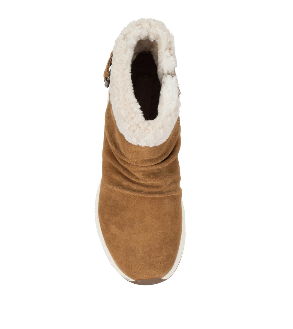 Baretraps Becki Cold Weather Bootie Cognac Multi Suede