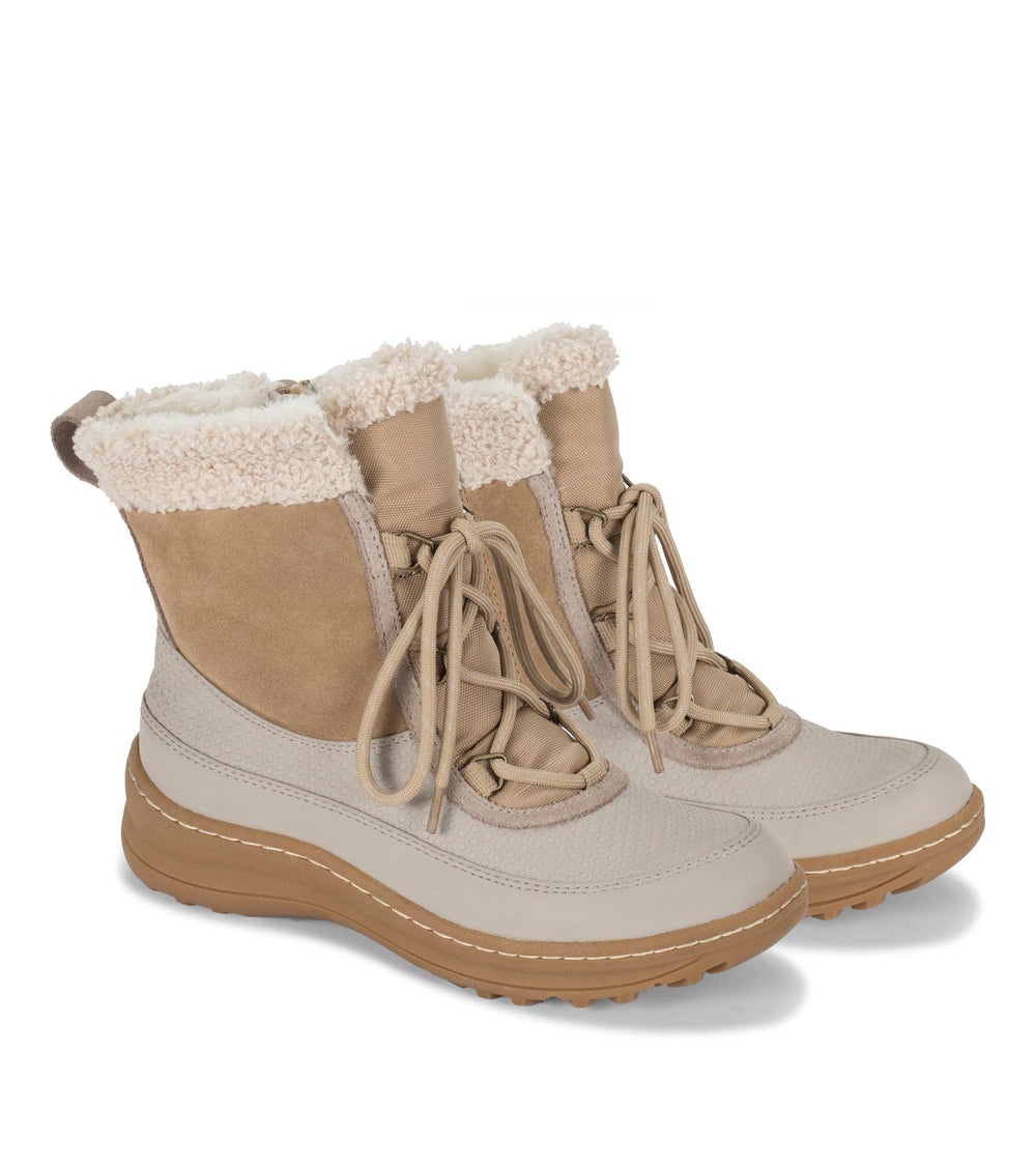 Baretraps Alta Cold Weather Bootie Khaki/Stone Suede