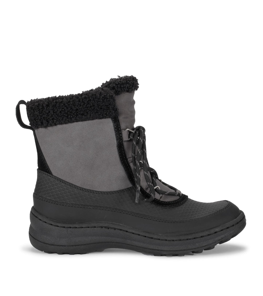 Baretraps Alta Cold Weather Bootie Dark Grey/Black Suede