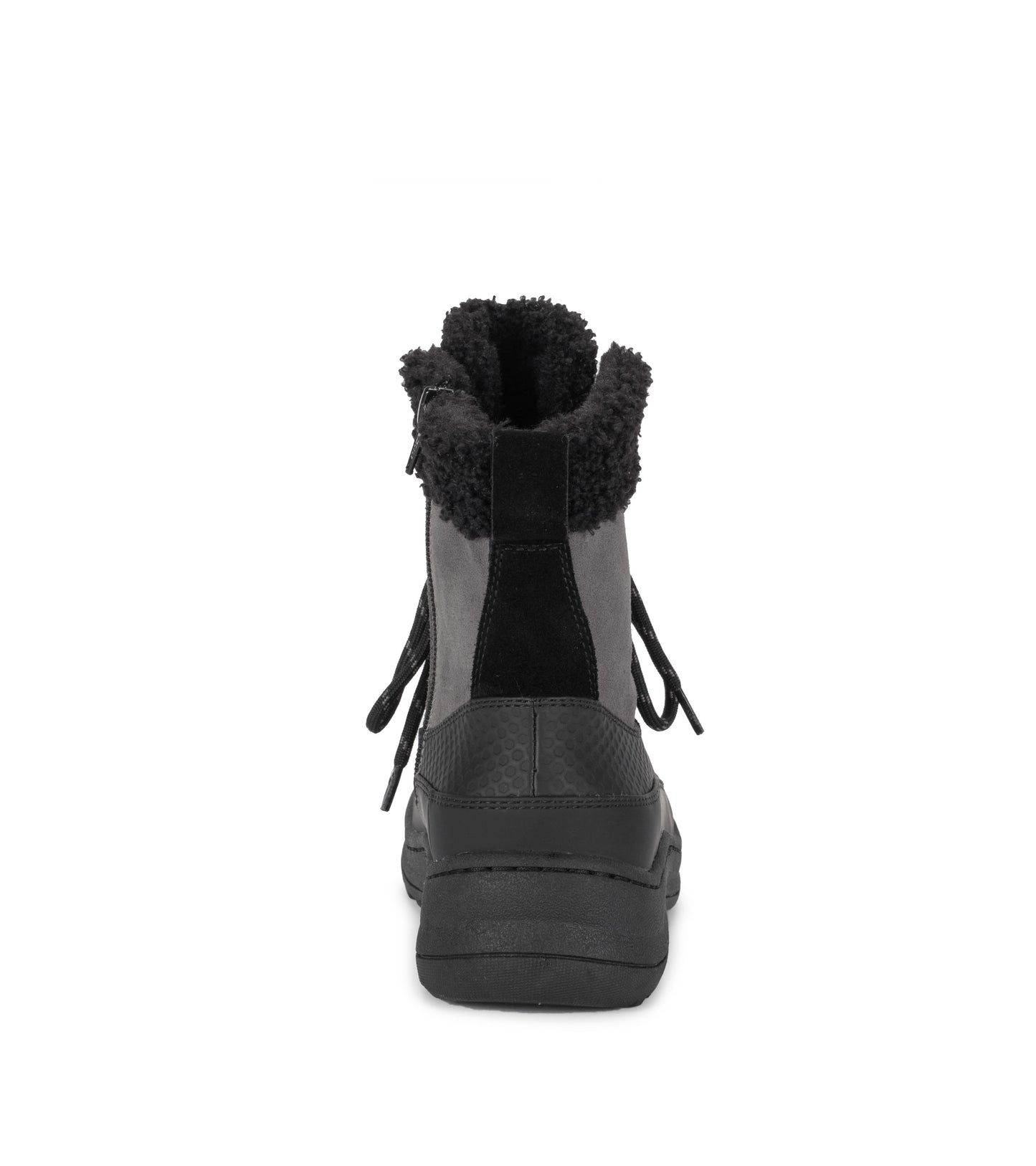 Baretraps Alta Cold Weather Bootie Dark Grey/Black Suede