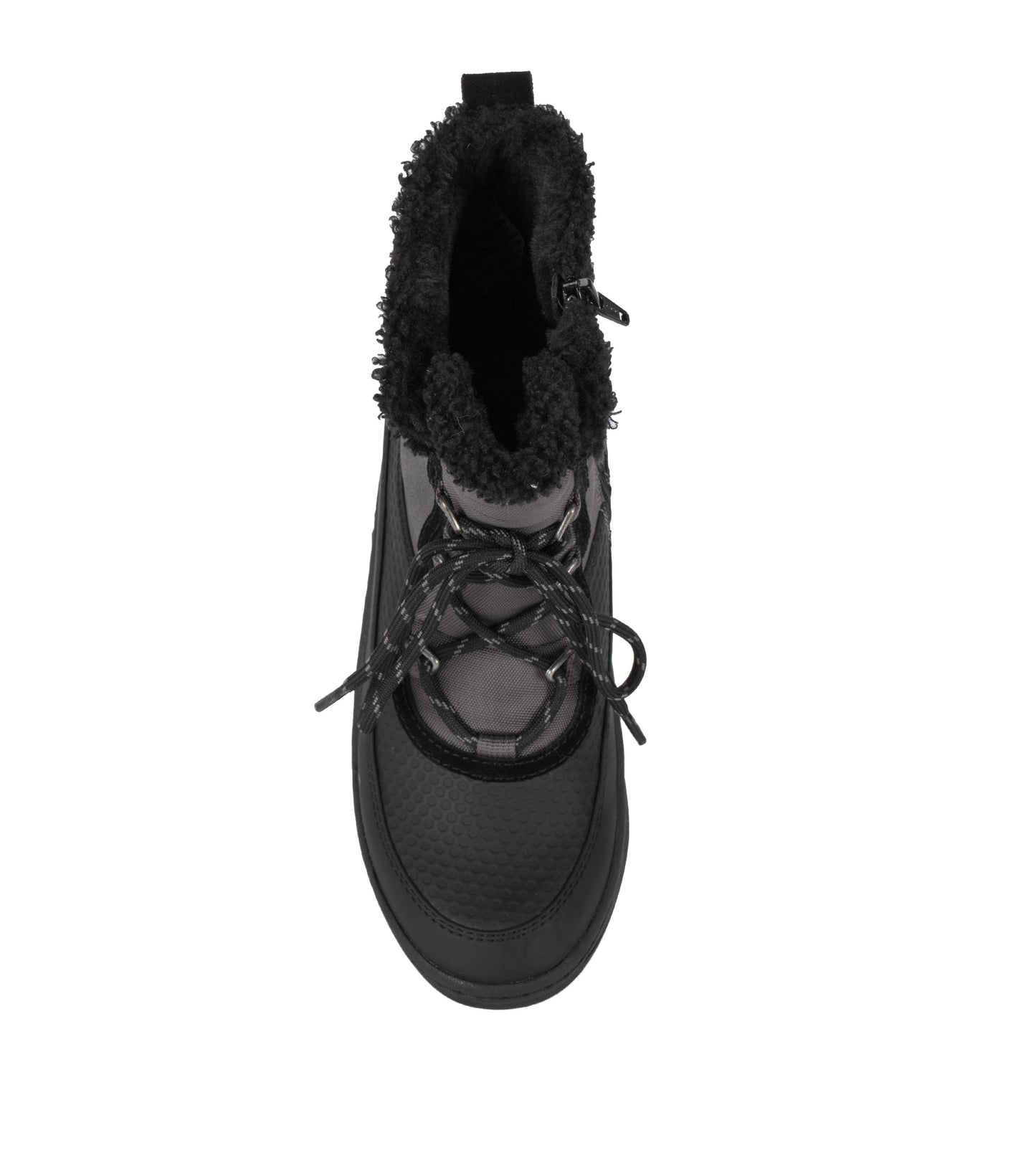 Baretraps Alta Cold Weather Bootie Dark Grey/Black Suede