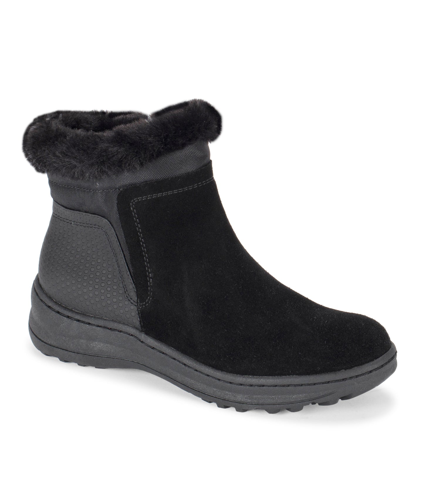 Baretraps Aidan Cold Weather Bootie Black Suede