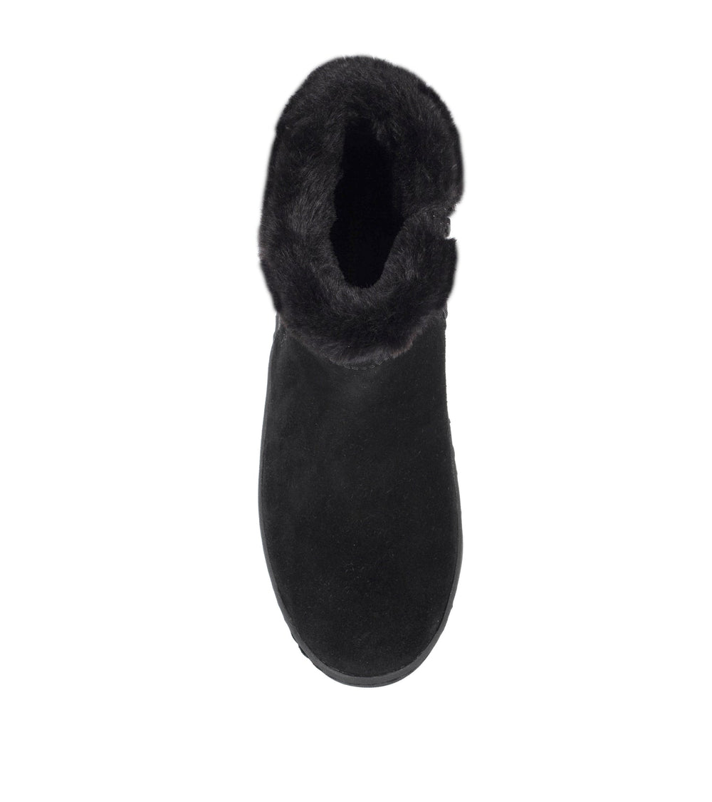 Baretraps Aidan Cold Weather Bootie Black Suede