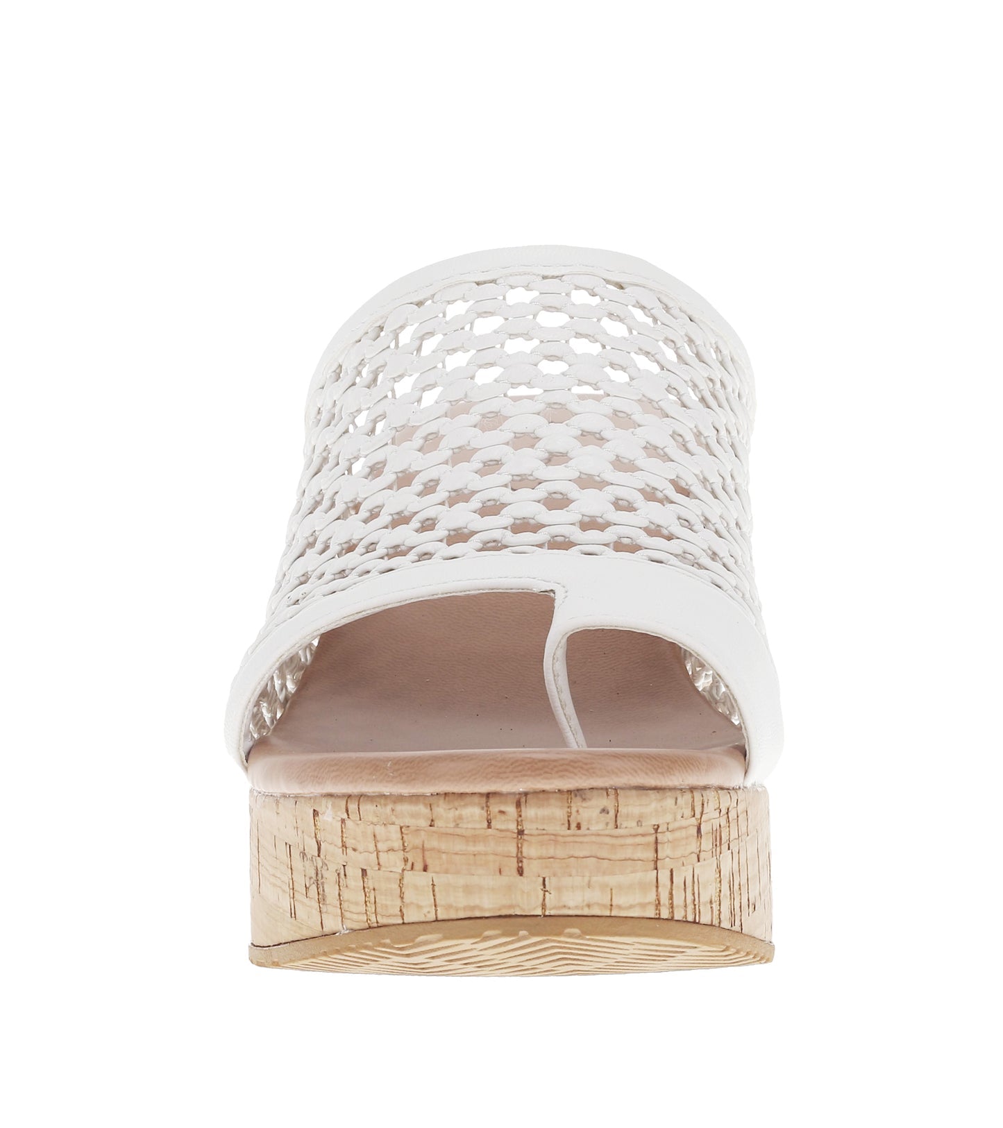 Baretraps Michaela Block Heel Sandal White