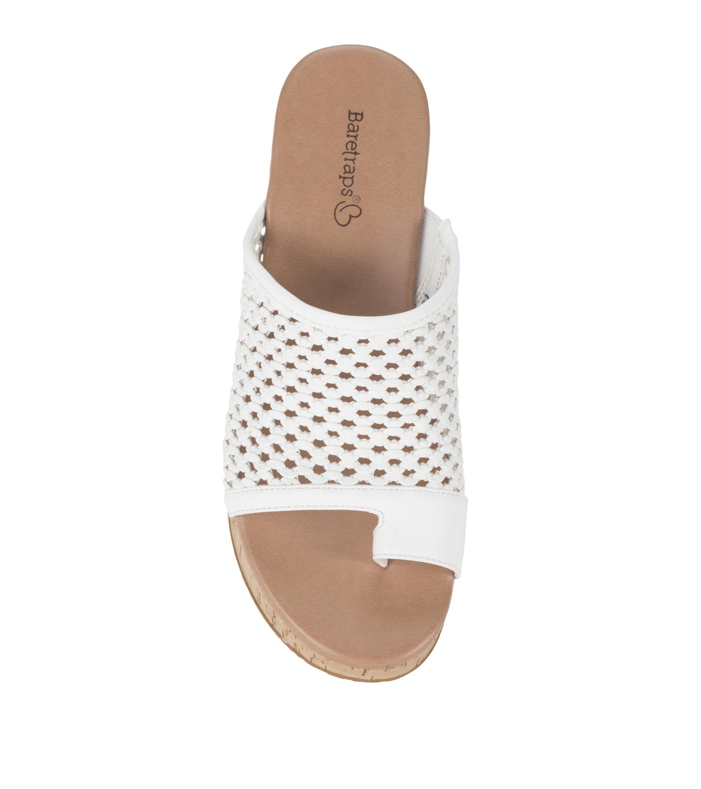 Baretraps Michaela Block Heel Sandal White