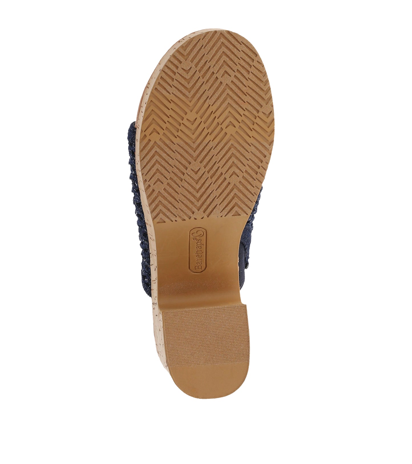 Baretraps Michaela Block Heel Sandal Dark Denim