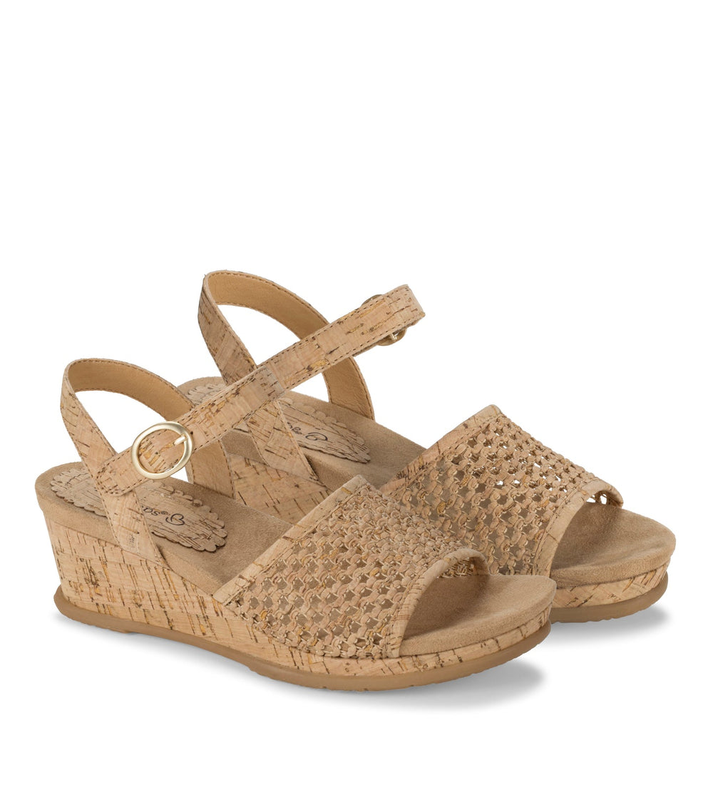 Baretraps Fernelle Wedge Sandal Natural Cork