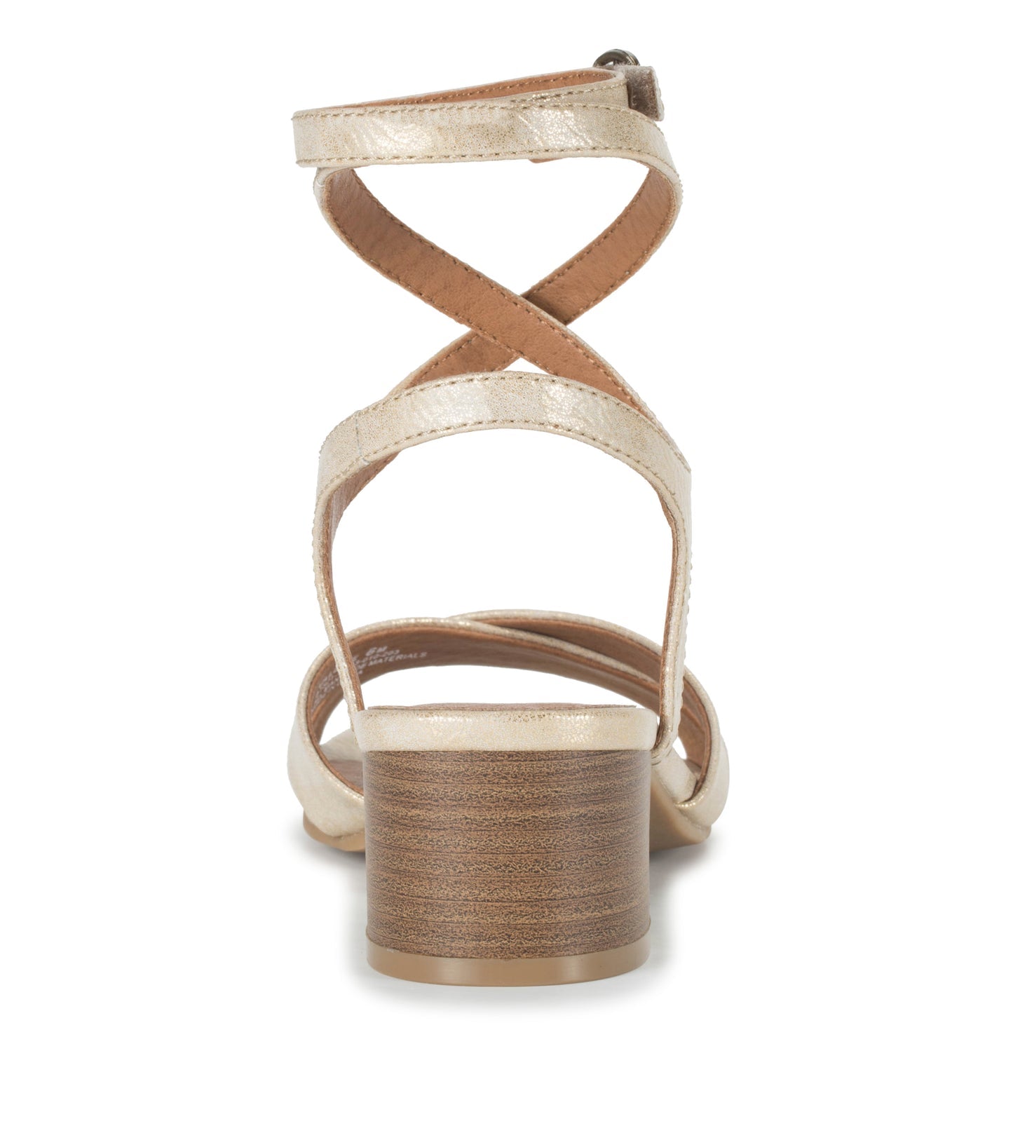 Baretraps Valerie Block Heel Sandal Light Gold