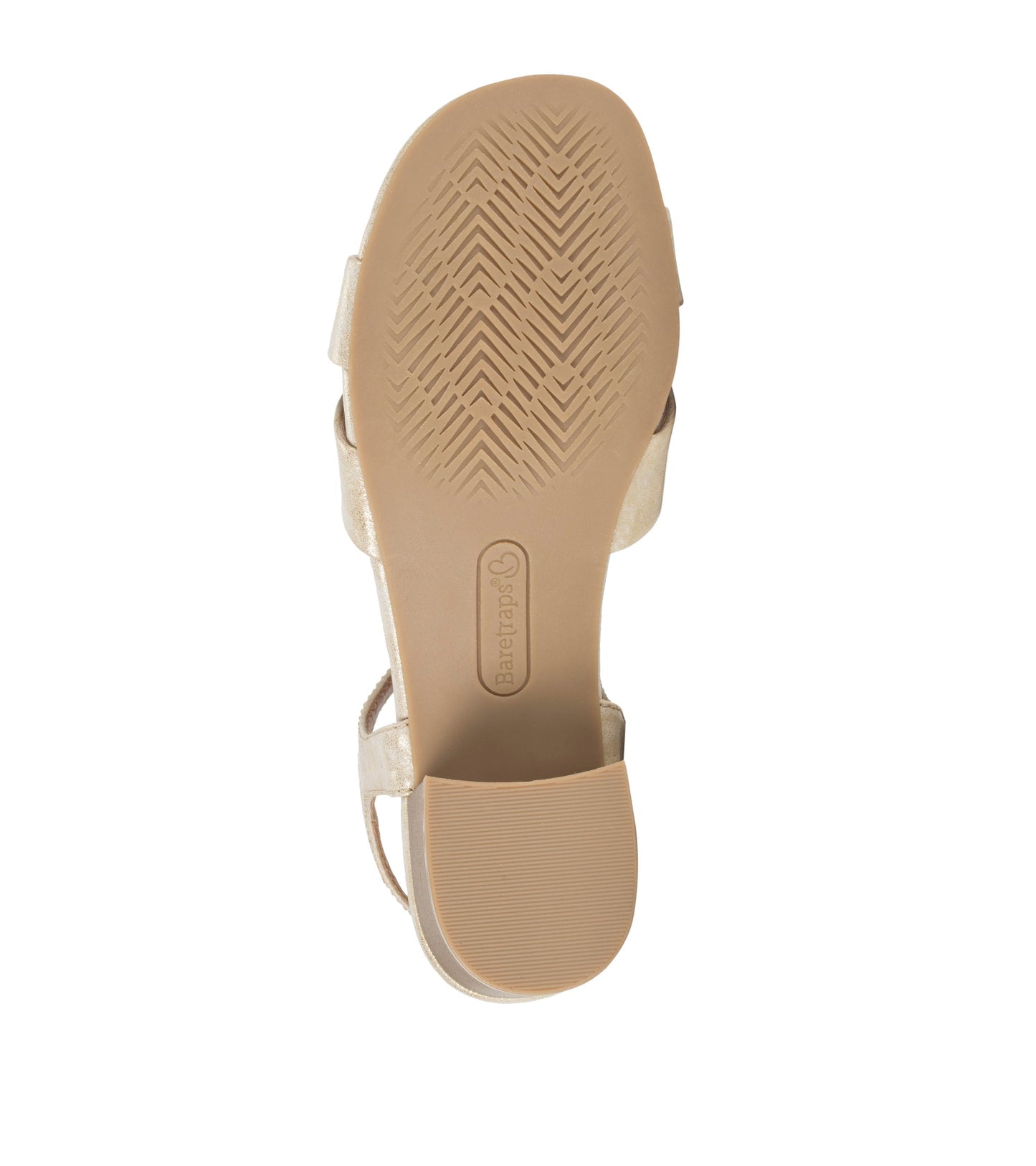 Baretraps Valerie Block Heel Sandal Light Gold
