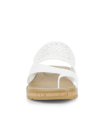 Baretraps Gibby Slide Sandal White