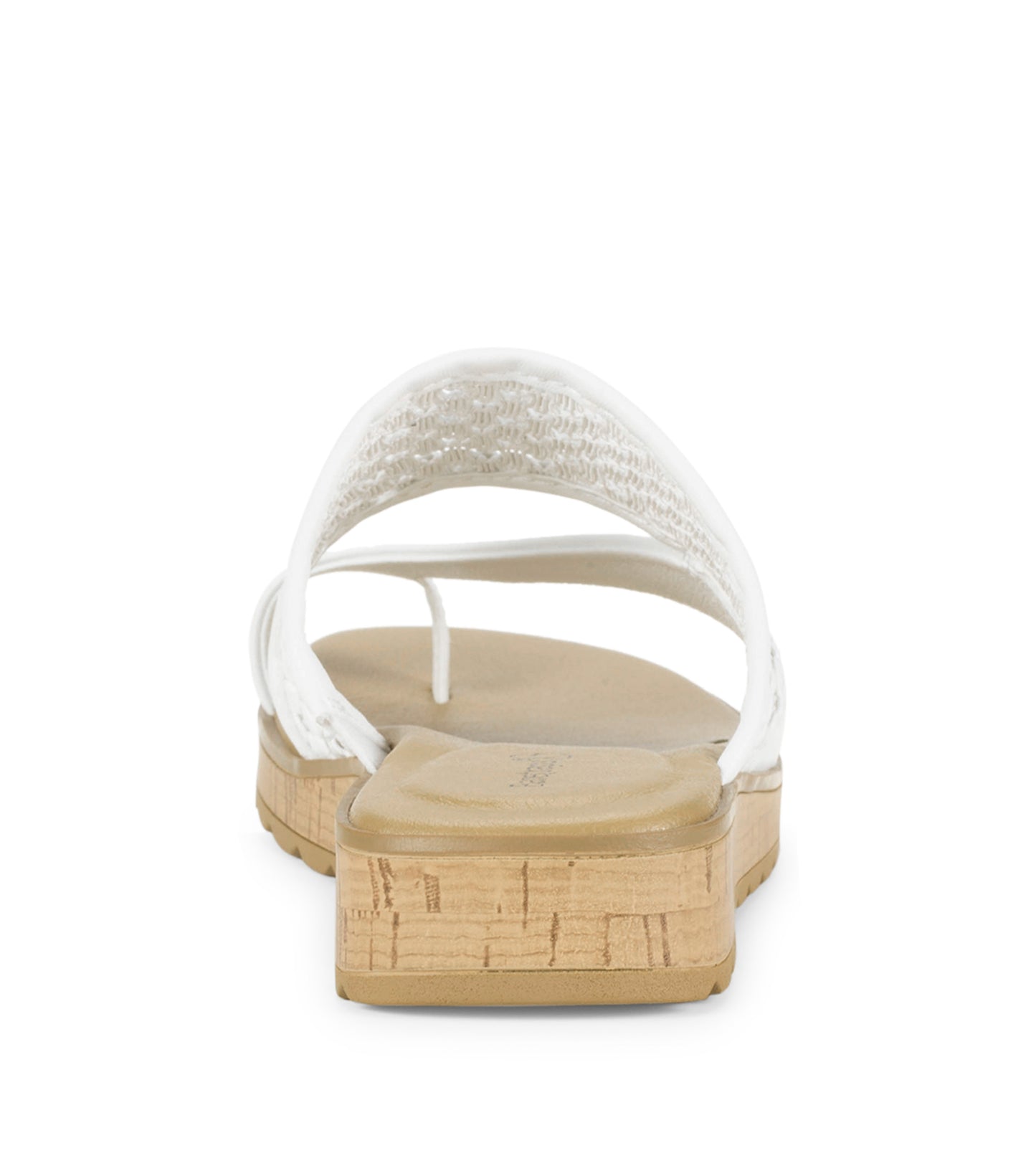 Baretraps Gibby Slide Sandal White