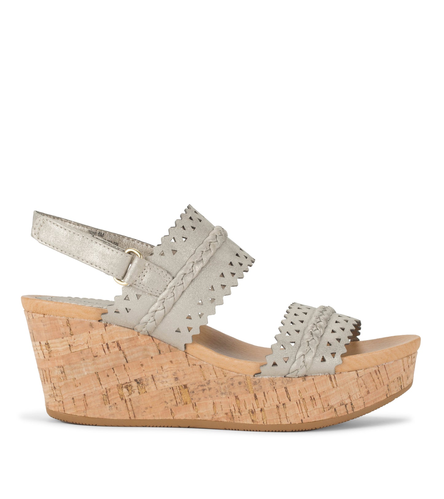 Baretraps Rene Wedge Sandal Champagne
