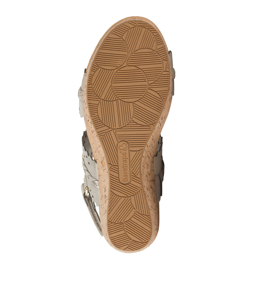 Baretraps Rene Wedge Sandal Champagne