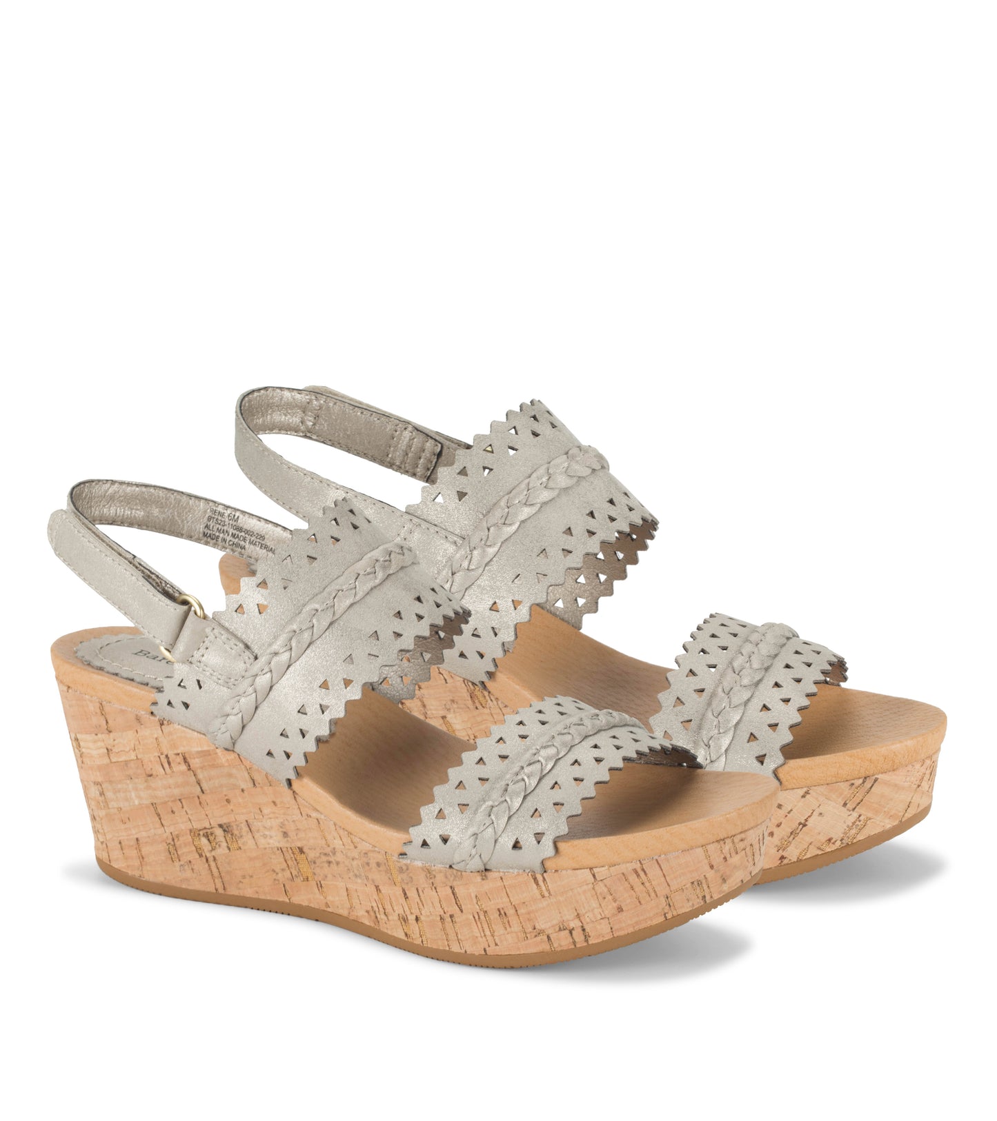 Baretraps Rene Wedge Sandal Champagne