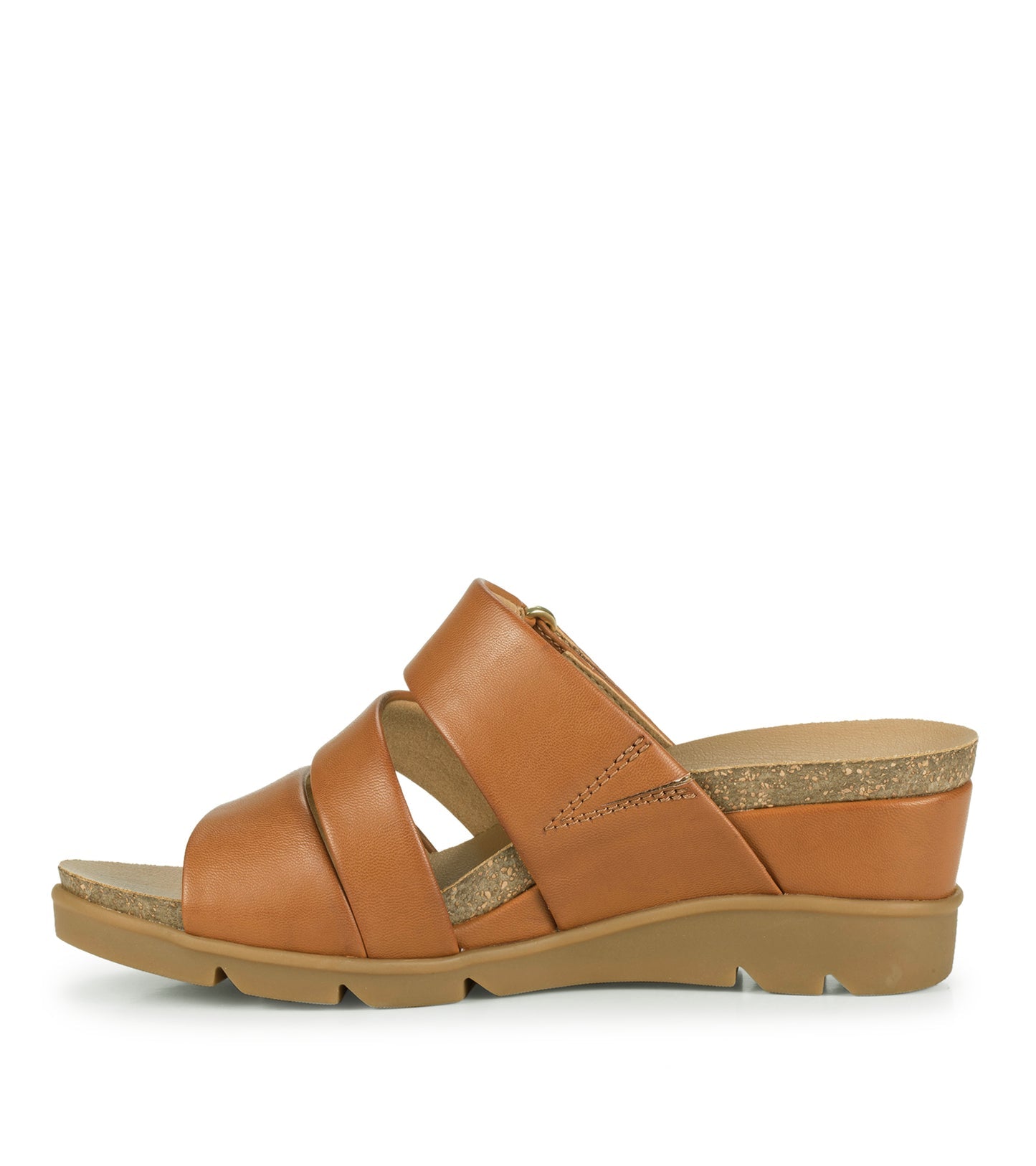 Baretraps Michi Wedge Sandal Dark Caramel