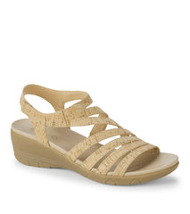 Baretraps Harlean Wedge Sandal Natural