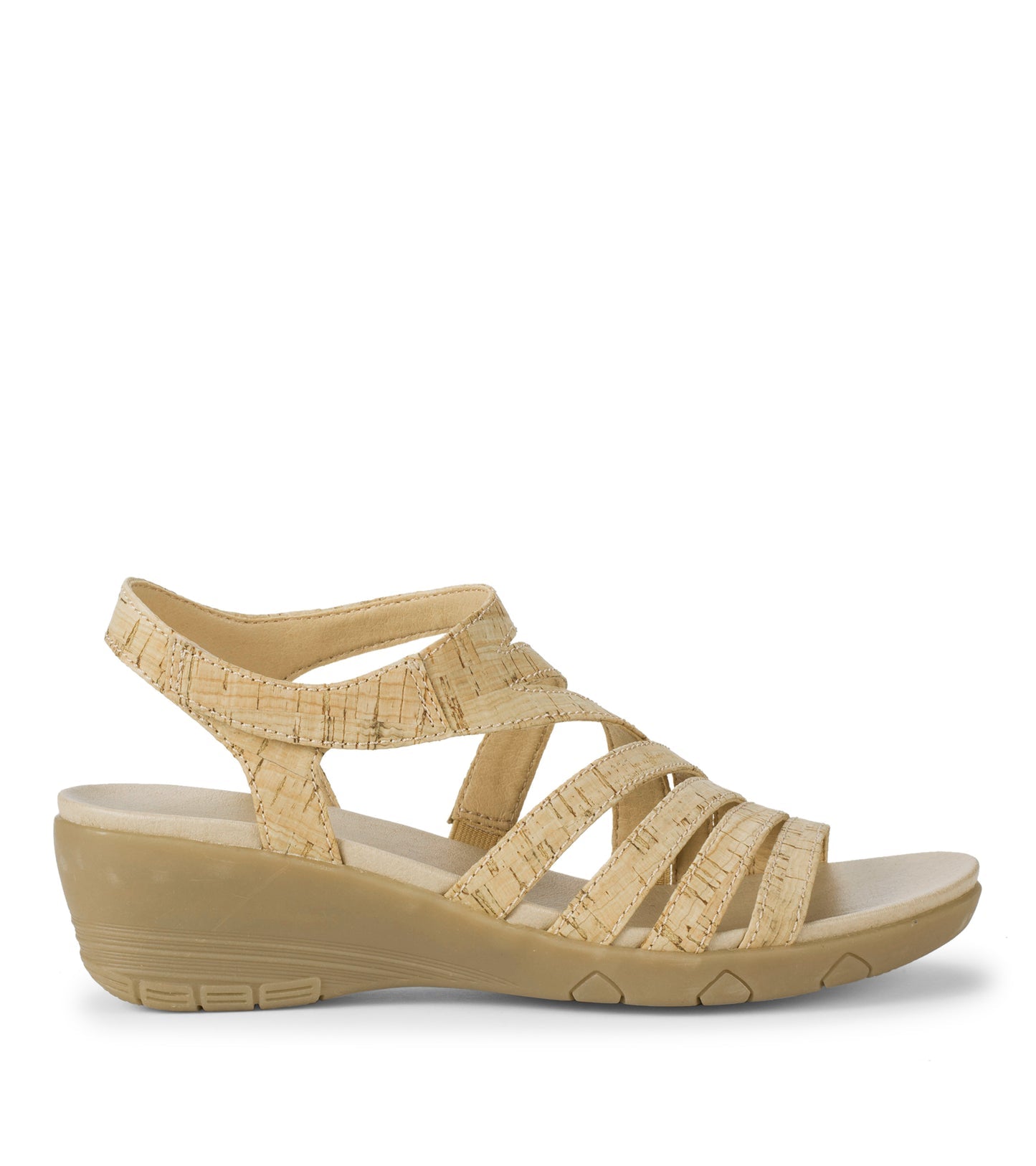 Baretraps Harlean Wedge Sandal Natural