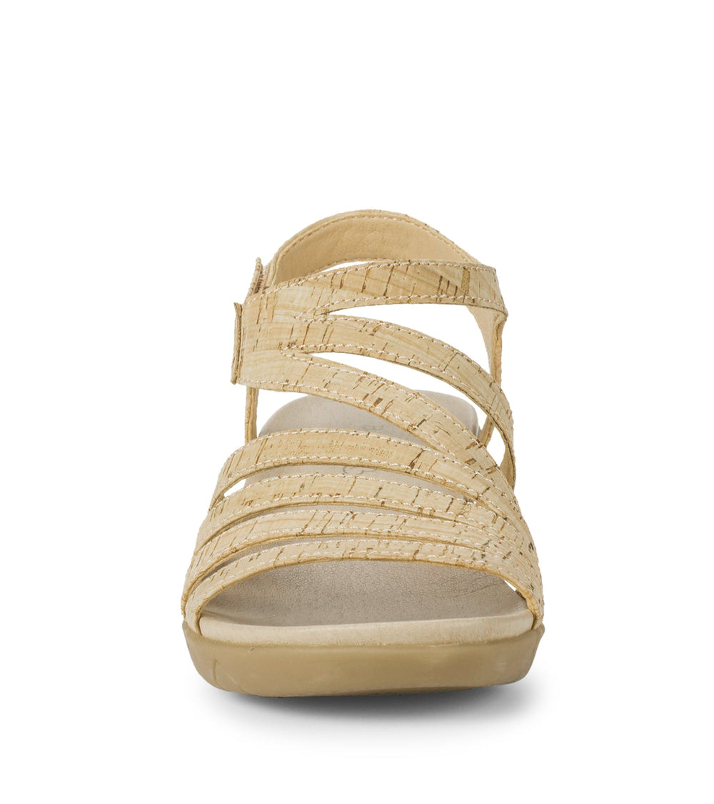 Baretraps Harlean Wedge Sandal Natural