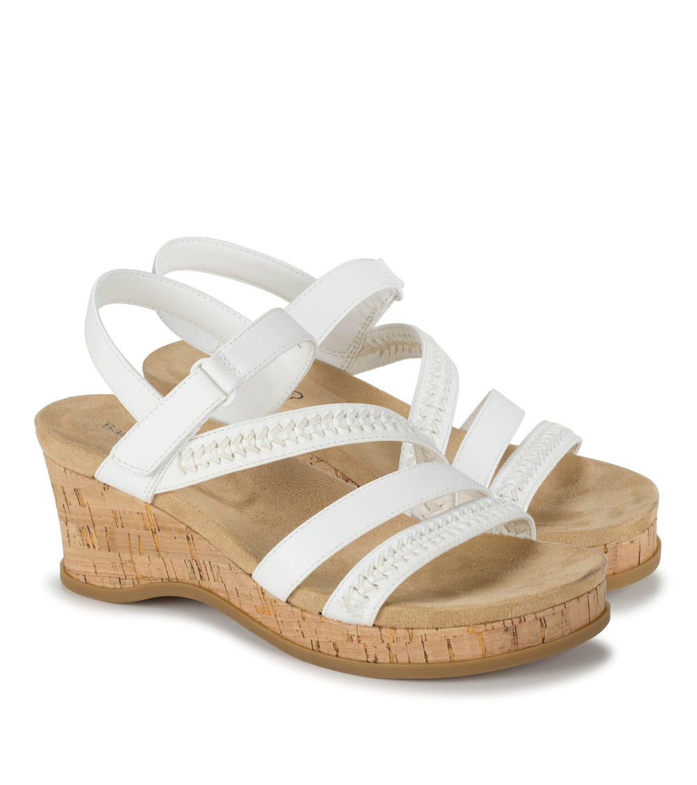 Baretraps Ciara Wedge Sandal White