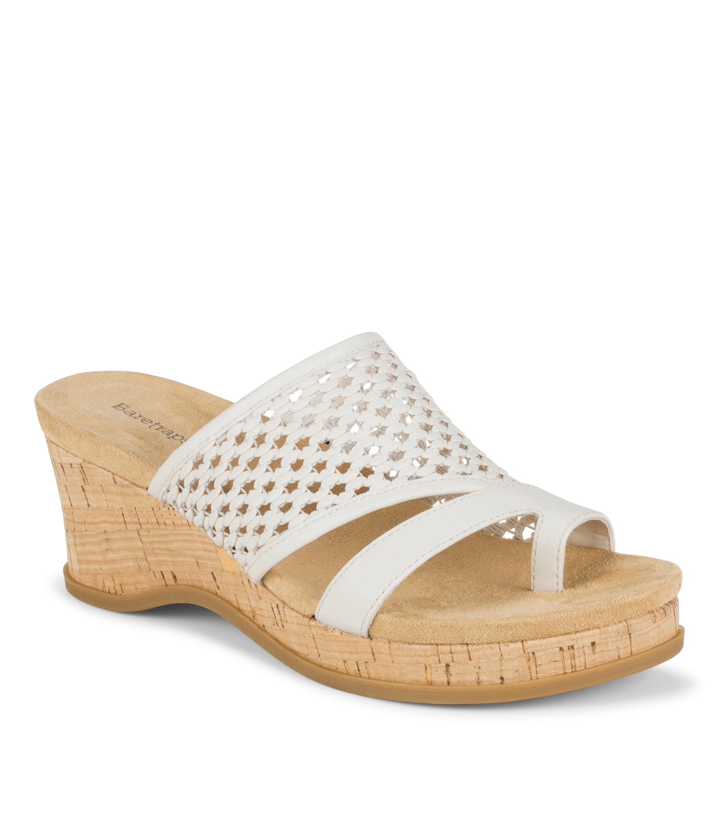 Baretraps Cherish Wedge Sandal Cream