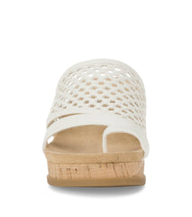 Baretraps Cherish Wedge Sandal Cream