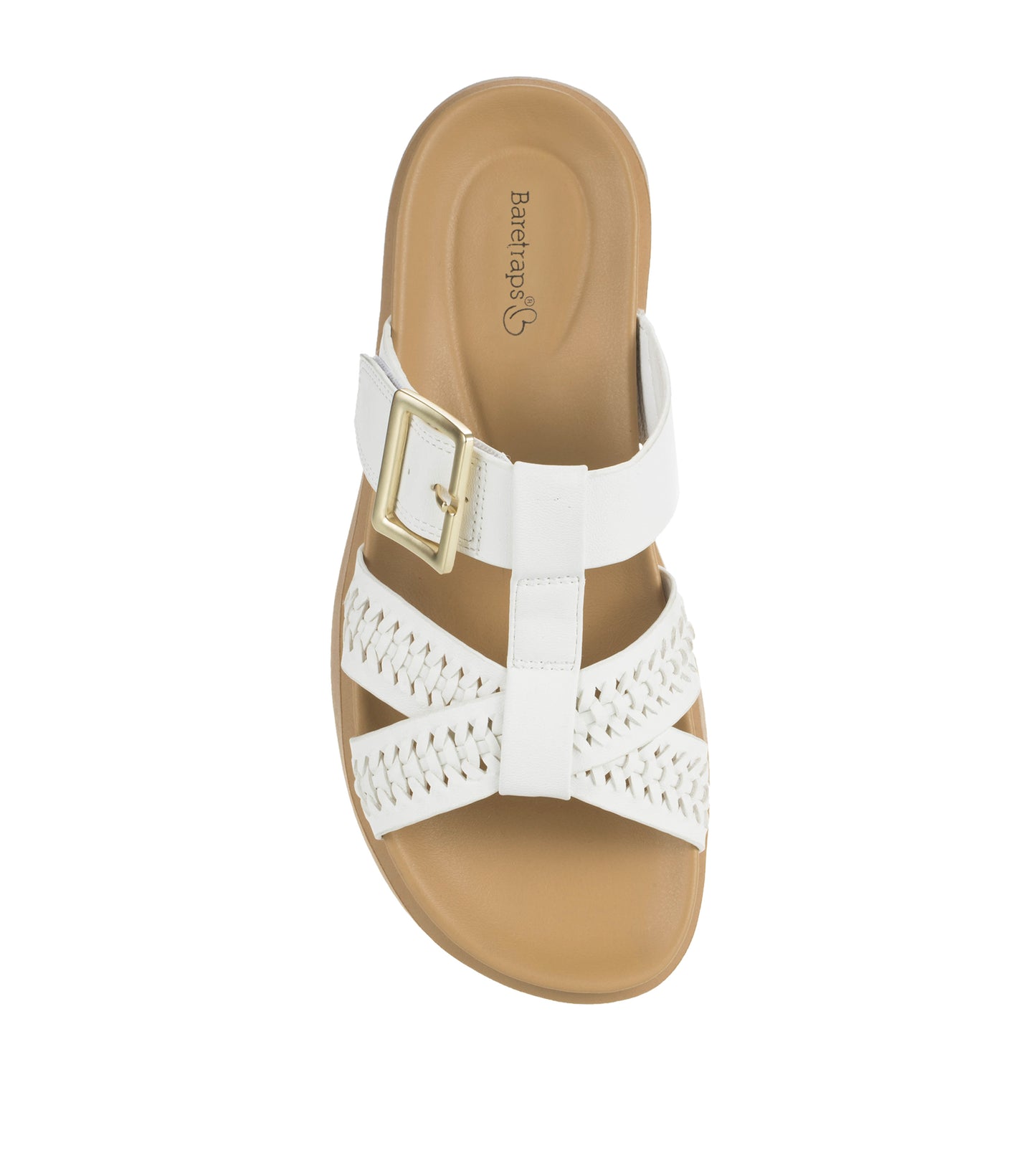Baretraps Emmery Slide Sandal White