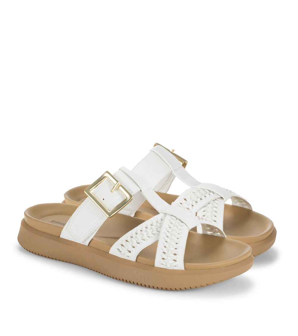 Baretraps Emmery Slide Sandal White