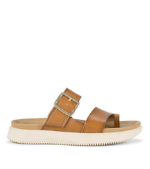 Baretraps Eliza Slide Sandal Dark Caramel
