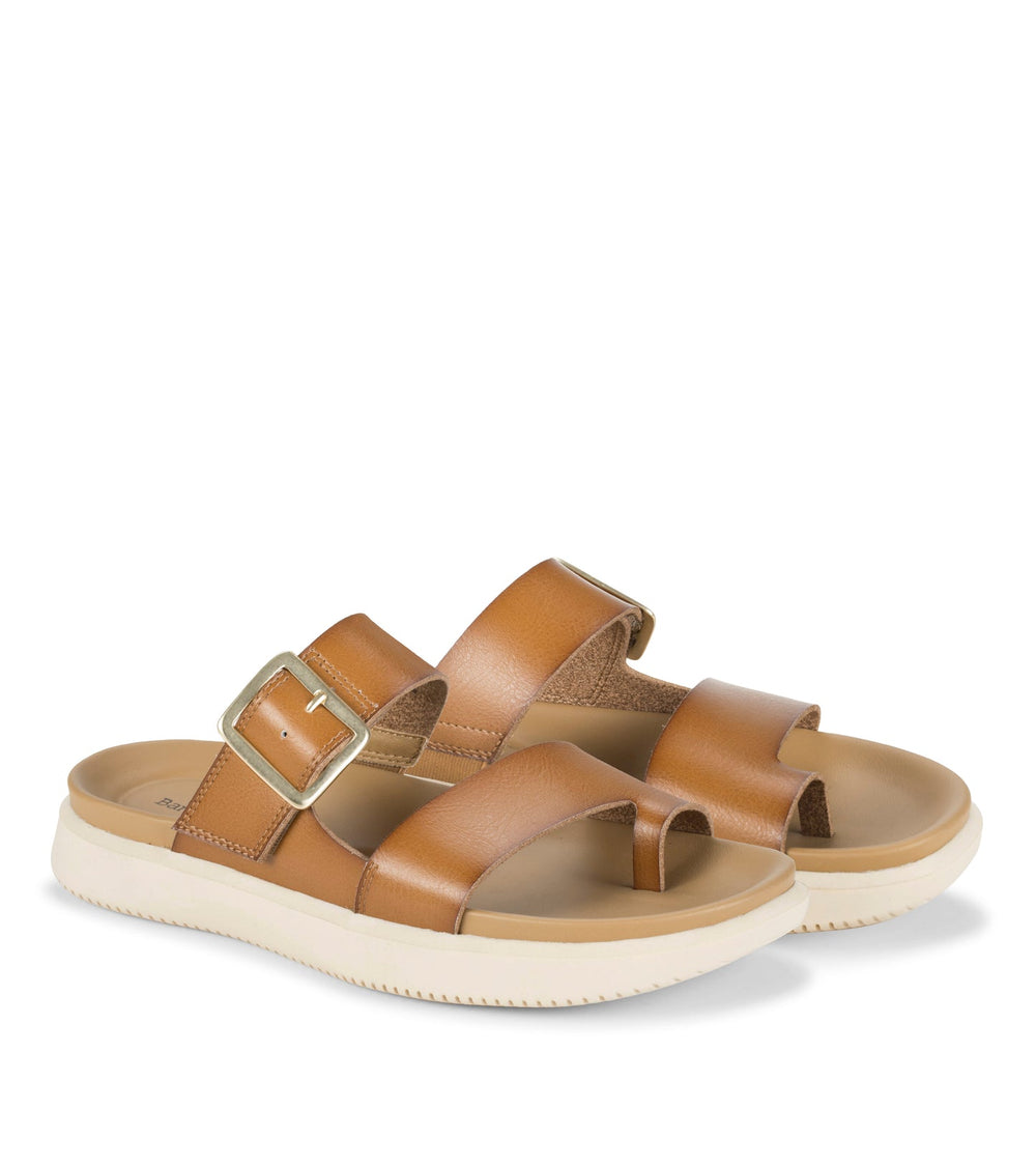 Baretraps Eliza Slide Sandal Dark Caramel